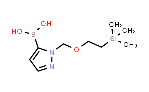 (1-((2-(Trimethylsilyl)ethoxy)methyl)-1H-pyrazol-5-yl)boronic acid