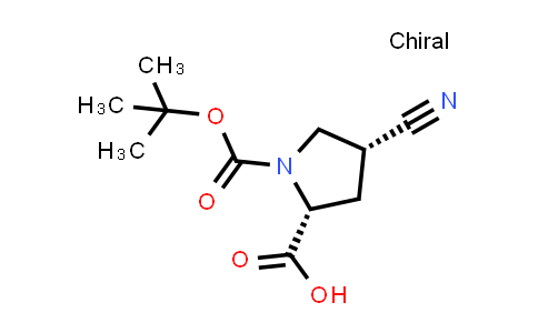 (2R,4R)-1-(tert-butoxycarbonyl)-4-cyanopyrrolidine-2-carboxylic acid