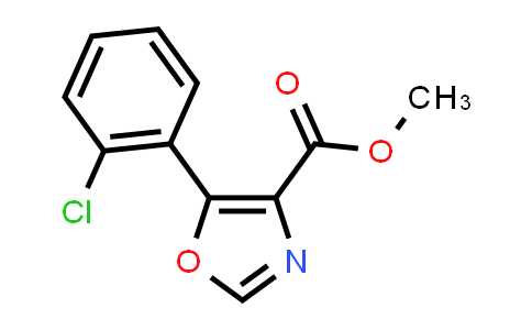 Methyl 5-(2-chlorophenyl)oxazole-4-carboxylate