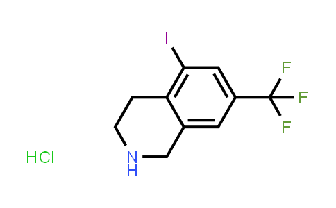 5-Iodo-7-(trifluoromethyl)-1,2,3,4-tetrahydroisoquinoline hydrochloride