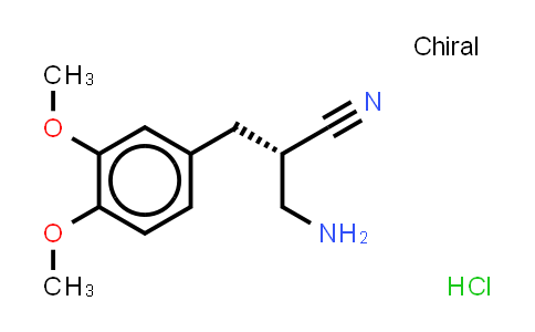 (2S)-2-Amino-3-(3,4-dimethoxyphenyl)-2-methylpropanenitrile,hydrochloride