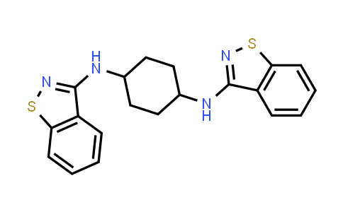 N1,N4-Bis(benzo[d]isothiazol-3-yl)cyclohexane-1,4-diamine
