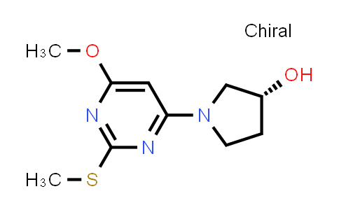 (R)-1-(6-Methoxy-2-(methylthio)pyrimidin-4-yl)pyrrolidin-3-ol