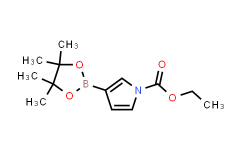 Ethyl 3-(4,4,5,5-tetramethyl-1,3,2-dioxaborolan-2-yl)-1H-pyrrole-1-carboxylate