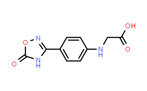 2-((4-(5-Oxo-4,5-dihydro-1,2,4-oxadiazol-3-yl)phenyl)amino)acetic acid