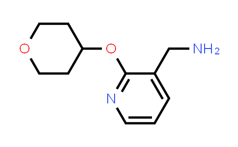 [2-(Oxan-4-yloxy)pyridin-3-yl]methanamine