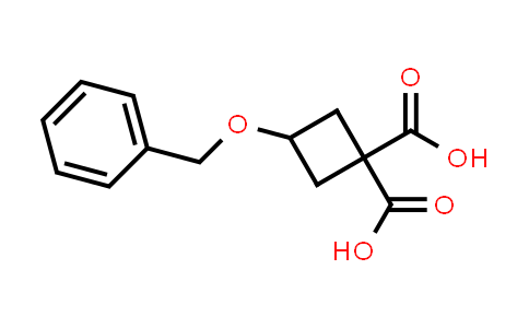 3-(Phenylmethoxy)-1,1-cyclobutanedicarboxylic acid