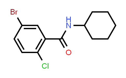 Cyclohexyl 5-bromo-2-chlorobenzamide