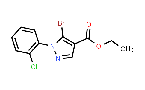 Ethyl 5-bromo-1-(2-chlorophenyl)-1H-pyrazole-4-carboxylate