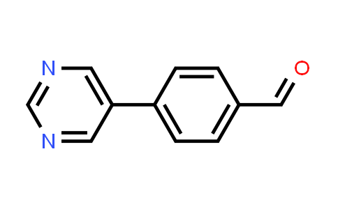 4-(Pyrimidin-5-yl)benzaldehyde