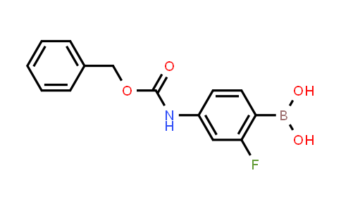 (4-(((Benzyloxy)carbonyl)amino)-2-fluorophenyl)boronic acid