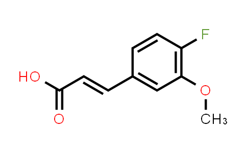 3-(4-Fluoro-3-methoxyphenyl)acrylic acid