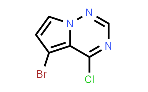 5-Bromo-4-chloropyrrolo[2,1-f][1,2,4]triazine