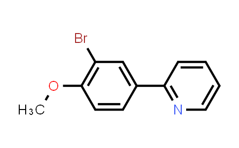 2-(3-Bromo-4-methoxyphenyl)pyridine