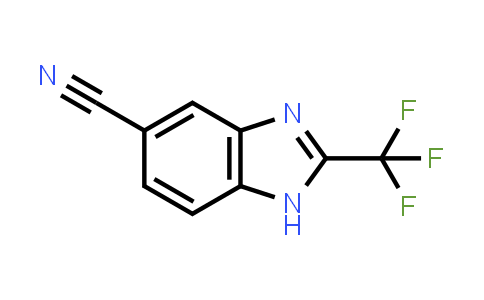2-(Trifluoromethyl)-1H-benzo[d]imidazole-5-carbonitrile
