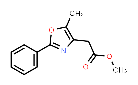 Methyl 2-(5-methyl-2-phenyloxazol-4-yl)acetate