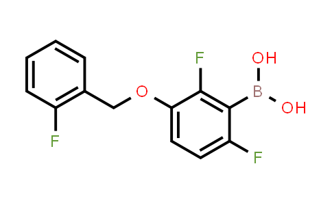 (2,6-Difluoro-3-((2-fluorobenzyl)oxy)phenyl)boronic acid