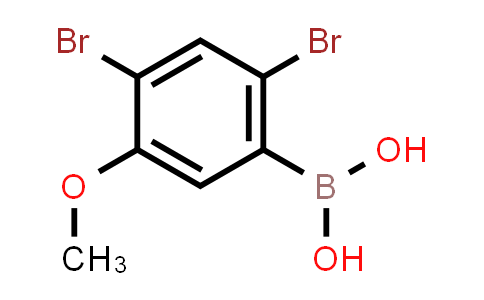 (2,4-Dibromo-5-methoxyphenyl)boronic acid