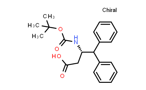 (S)-3-((tert-Butoxycarbonyl)amino)-4,4-diphenylbutanoic acid
