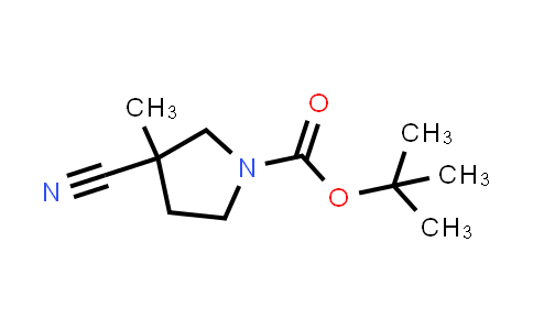 tert-Butyl 3-cyano-3-methylpyrrolidine-1-carboxylate