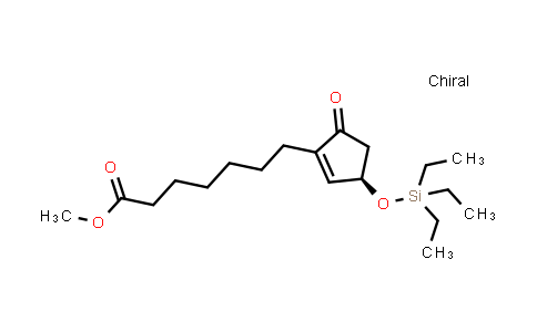 (R)-Methyl 7-(5-oxo-3-((triethylsilyl)oxy)cyclopent-1-en-1-yl)heptanoate