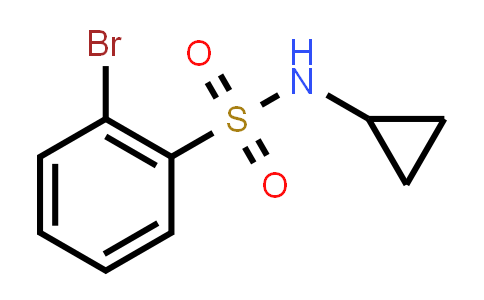 2-Bromo-N-cyclopropylbenzenesulfonamide