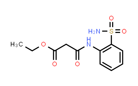 Ethyl 3-[2-(aminosulfonyl)anilino]-3-oxopropanoate
