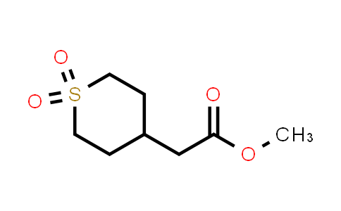 Methyl 2-(1,1-dioxidotetrahydro-2H-thiopyran-4-yl)acetate