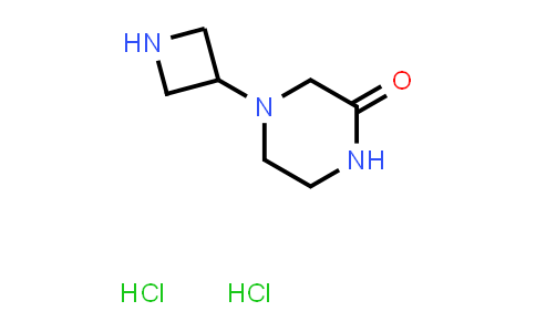 4-(Azetidin-3-yl)piperazin-2-one dihydrochloride