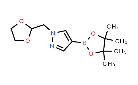1-(1,3-Dioxolan-2-ylmethyl)-4-(4,4,5,5-tetramethyl-1,3,2-dioxaborolan-2-yl)-1H-pyrazole