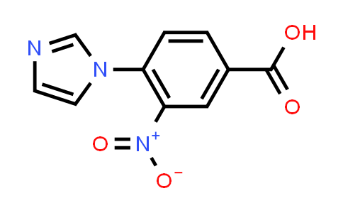 4-(1H-Imidazol-1-yl)-3-nitrobenzoic acid