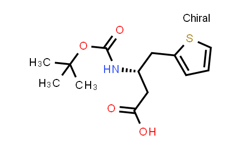 (S)-3-((tert-Butoxycarbonyl)amino)-4-(thiophen-2-yl)butanoic acid