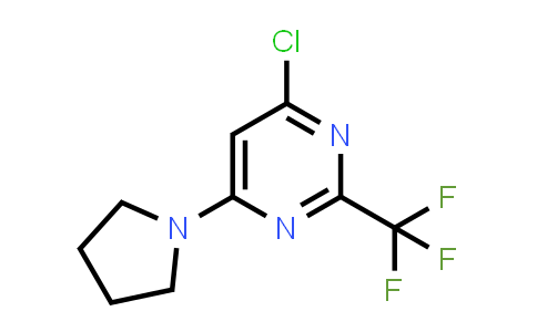 4-Chloro-6-(pyrrolidin-1-yl)-2-(trifluoromethyl)pyrimidine