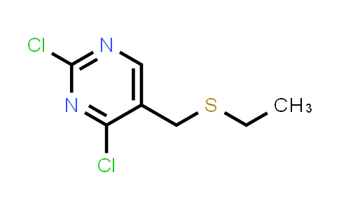 2,4-Dichloro-5-((ethylthio)methyl)pyrimidine