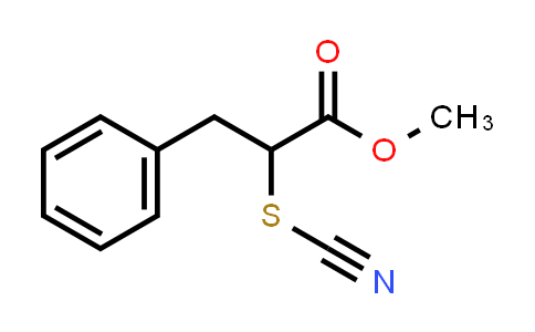 Methyl 3-phenyl-2-thiocyanatopropanoate