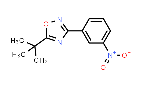 5-(tert-Butyl)-3-(3-nitrophenyl)-1,2,4-oxadiazole