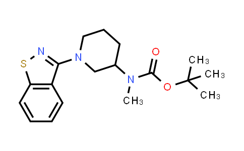 tert-Butyl (1-(benzo[d]isothiazol-3-yl)piperidin-3-yl)(methyl)carbamate