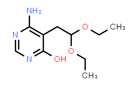 6-Amino-5-(2,2-diethoxyethyl)pyrimidin-4-ol