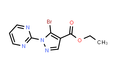 Ethyl 5-bromo-1-(pyrimidin-2-yl)-1H-pyrazole-4-carboxylate