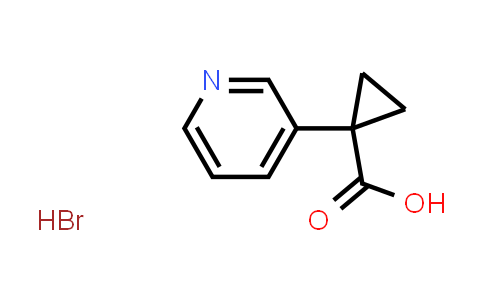 1-(Pyridin-3-yl)cyclopropanecarboxylic acid hydrobromide