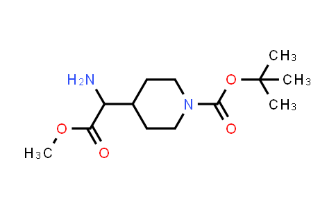 Methyl 2-Amino-2-(1-Boc-4-piperidyl)acetate