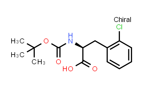 (S)-2-((tert-Butoxycarbonyl)amino)-3-(2-chlorophenyl)propanoic acid
