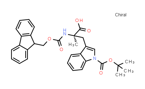 1-[(1,1-Dimethylethoxy)carbonyl]-N-[(9H-fluoren-9-ylmethoxy)carbonyl]-alpha-methyl-D-tryptophan