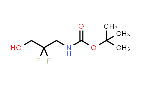 tert-butyl 2,2-difluoro-3-hydroxypropylcarbamate