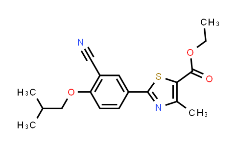 Ethyl 2-(3-cyano-4-isobutoxyphenyl)-4-methyl-5-thiazolecarboxylate