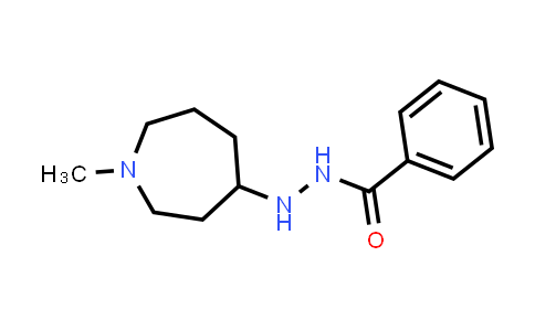 Benzoic acid 2-(hexahydro-1-methyl-1H-azepin-4-yl)hydrazide