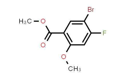 Methyl 5-bromo-4-fluoro-2-methoxybenzoate