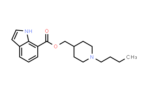 (1-Butylpiperidin-4-yl)methyl 1H-indole-7-carboxylate