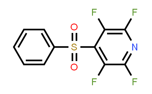 4-(benzenesulfonyl)-2,3,5,6-tetrafluoropyridine