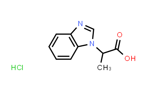 2-(1-benzimidazolyl)propanoic acid hydrochloride